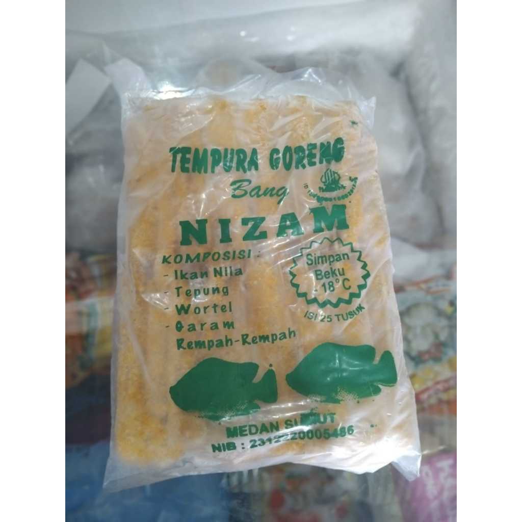 

TEMPURA IKAN PANIR ISI 25