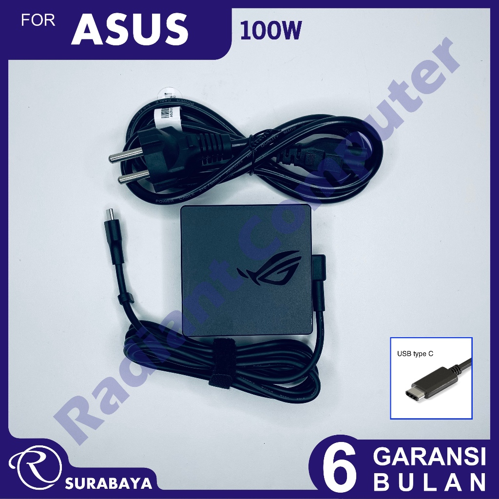 Adaptor Charger Asus ROG Zephyrus GA401QM GA401IHR GA401 GA401Q GA401QC GA401QE GA401QH