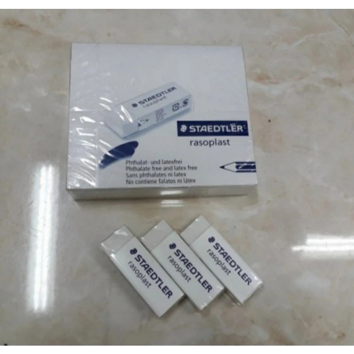 

Penghapus Putih Besar 526 B20 Staedtler Rasoplast Eraser White Large Stip Setip Germany