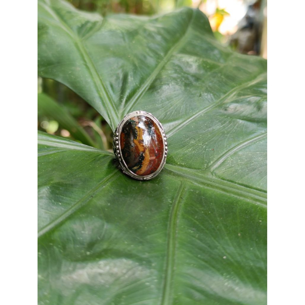 Batu akik nogosui multi color super mantap lain dari bacan dan pyrus