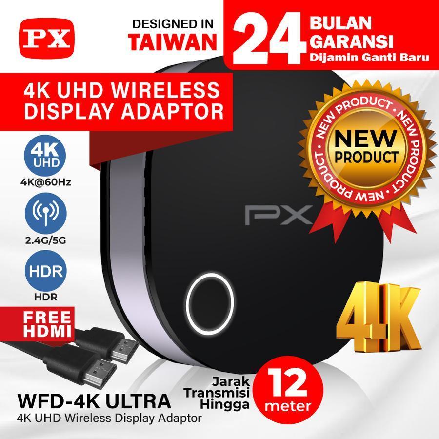 Wireless Dongle HDMI Video Receiver Display TV 4K 60Hz PX WFD-4K ULTRA