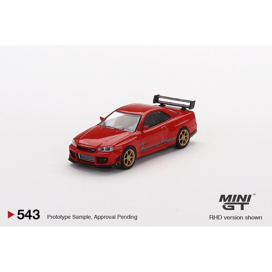 Mini GT 543 Nissan Skyline R34 Tommykair