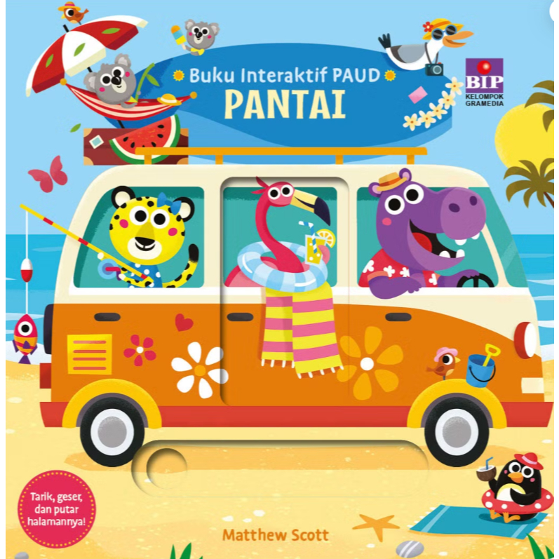 Buku Interaktif PAUD: Pantai