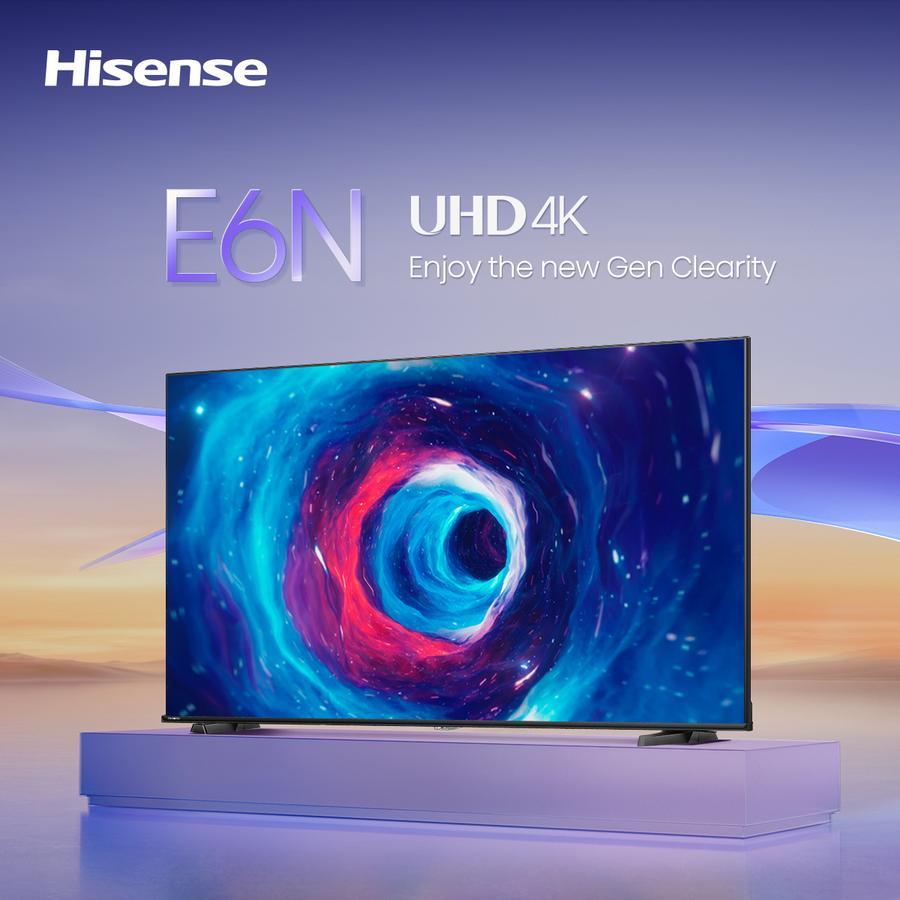 【Bisa Karaoke】Hisense-43E6N-Smart Google Android TV Layar 43 inch-Bisa Karaoke-UHD Batam