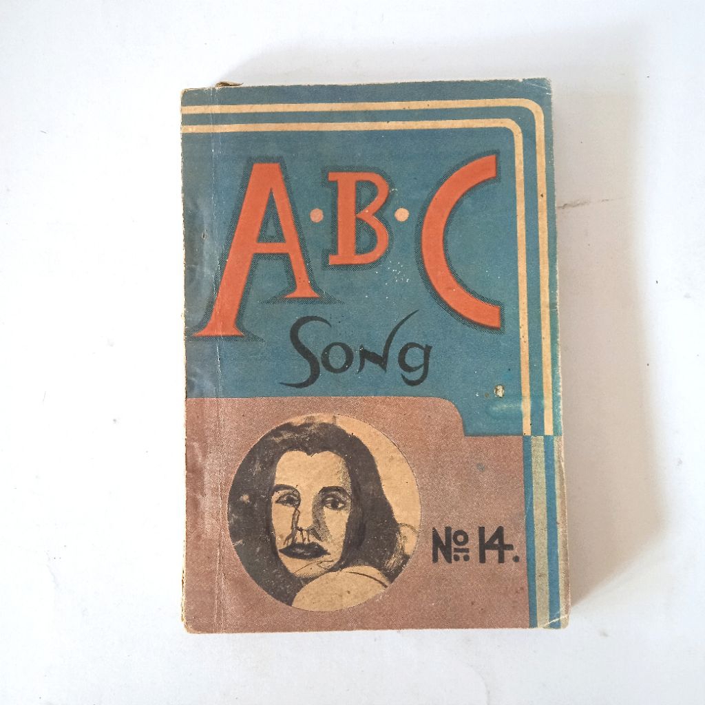Antik Buku Musik Lagu Barat ABC SONG Terbitan Luar 1950an Utuh Komplit Layak Koleksi
