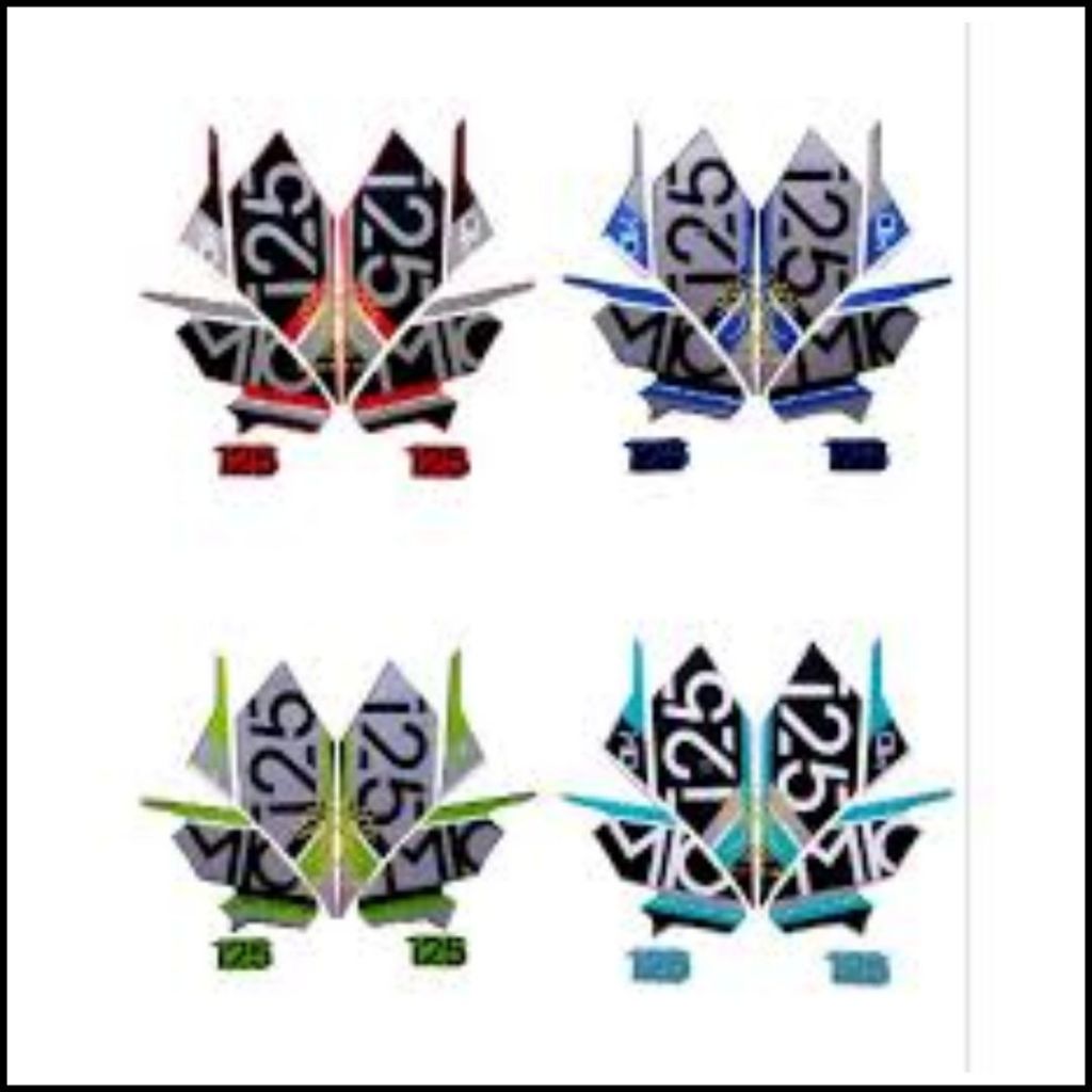 Stiker Striping Mio M3 2017 - List Stiker Standar Mio M3 2017 - Striping Standar Mio M3 2017