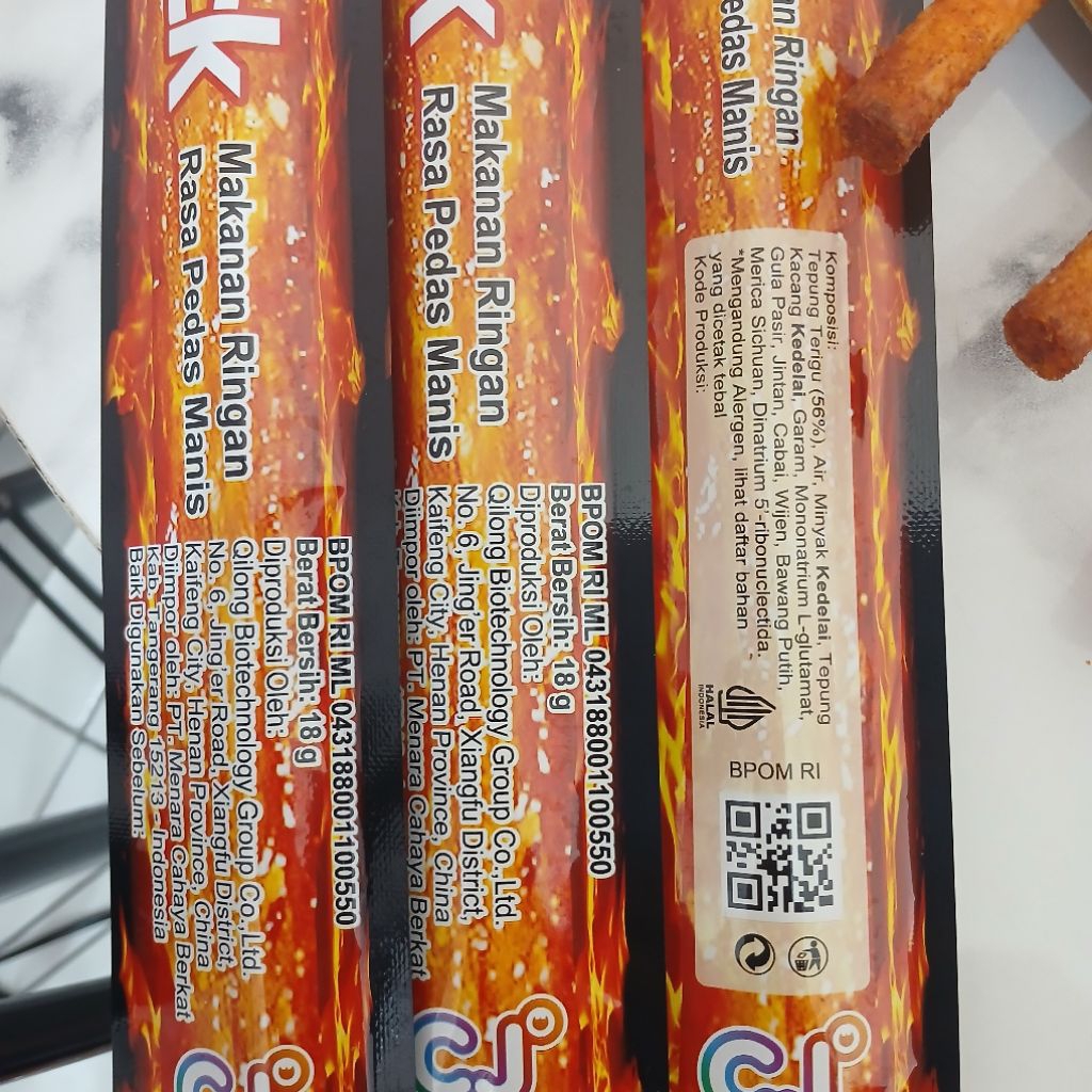 

Techaddict Store Gi Stik* (New Jumbo Stik) Snack Kembang Tahu (1 Pack@20 Pcs)