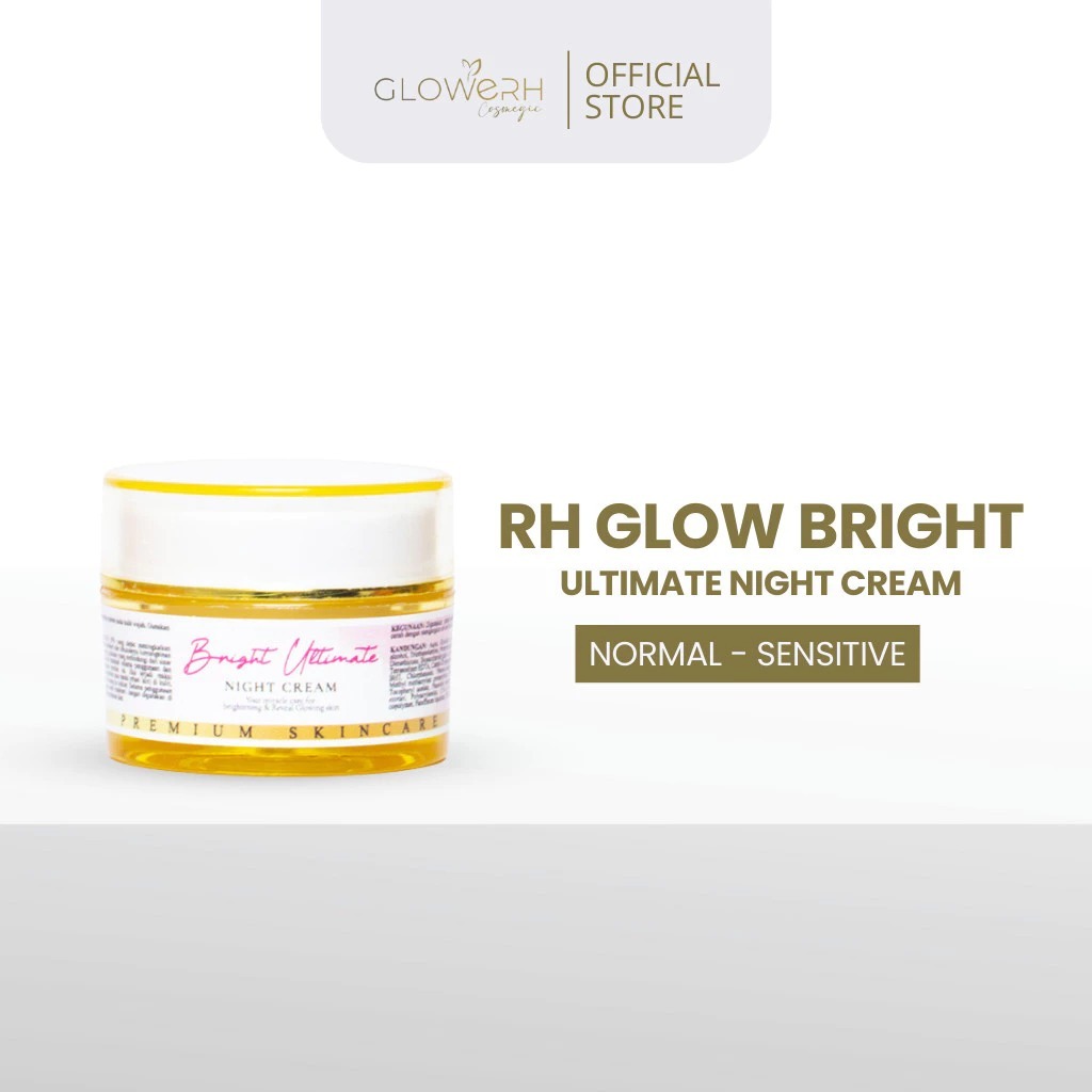 GLOWERH RH Glow Bright Ultimate Night Cream / Rh Glow Skincare