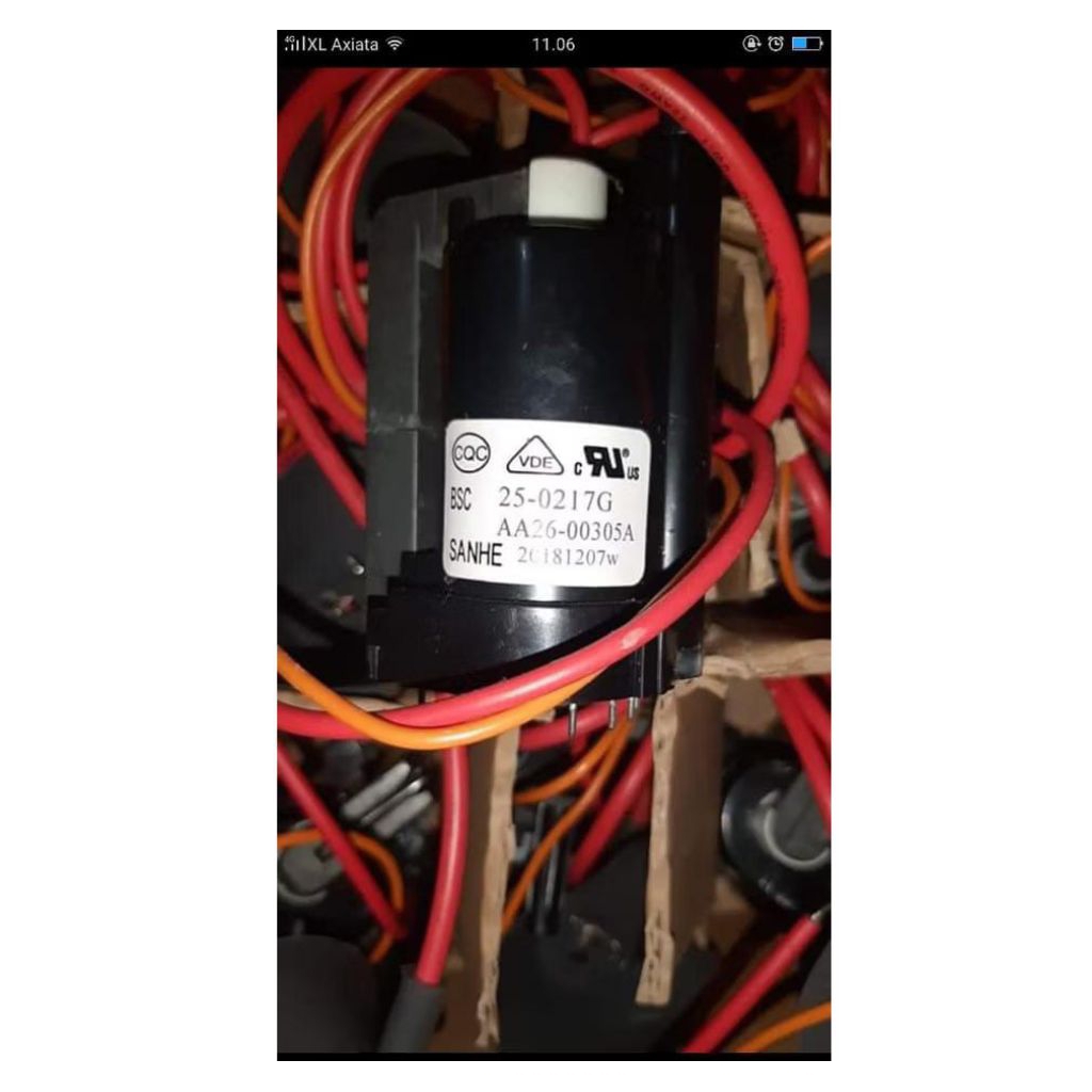 FLYBACK TV SAMSUNG BSC25 0217G 21 SLIM 21 INC ORIGINAL FBT TV SAMSUNG BSA25-0217G