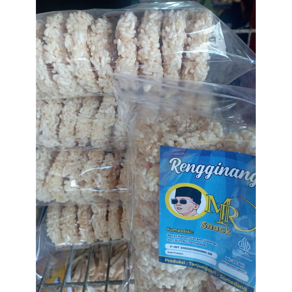 

Rangginang rasa bawang murah enak