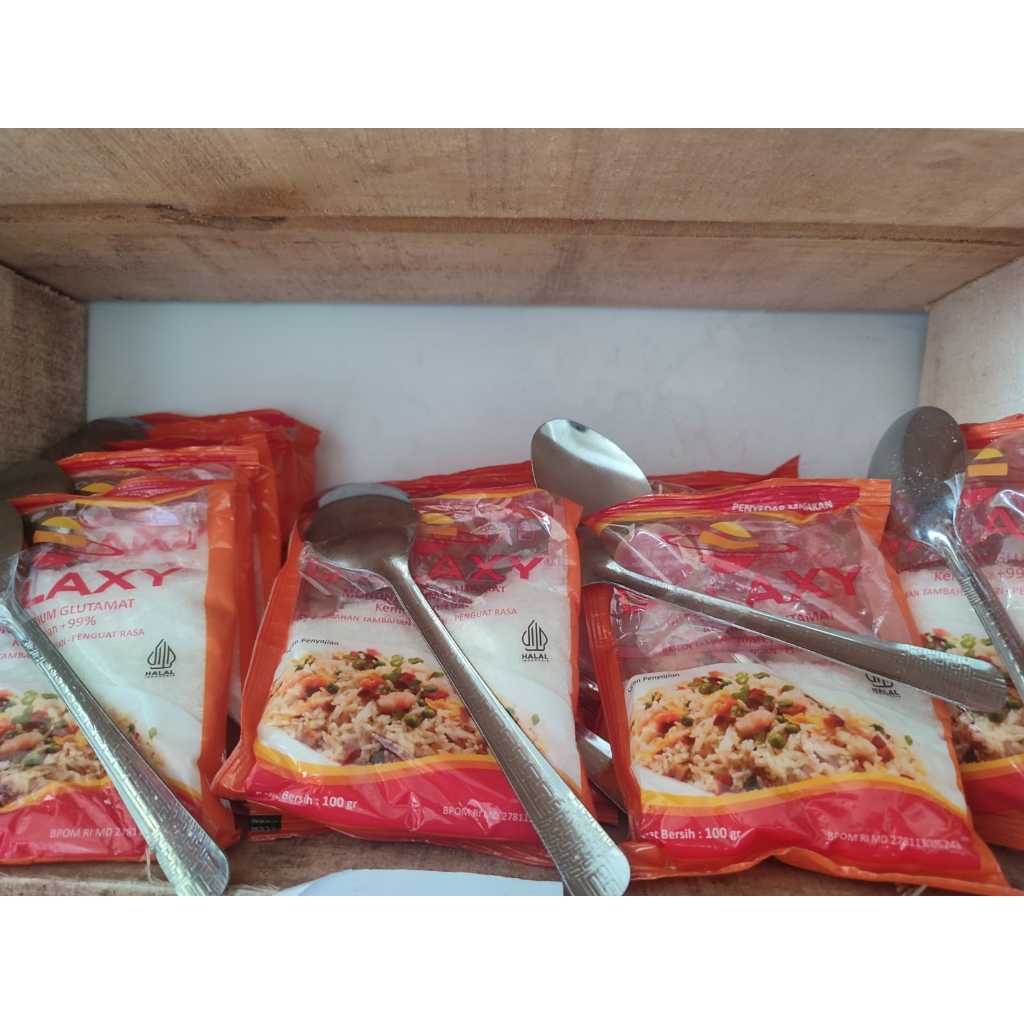 

Micin Galaxy [Mononatrium Glutamat] FREE SENDOK Terlaris & Termurah