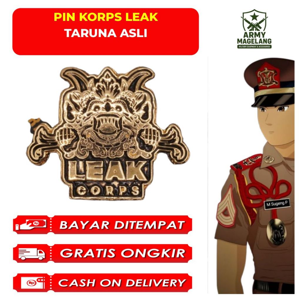 PIN KORPS LEAK PDH TANCAP TARUNA AKMIL ASLI