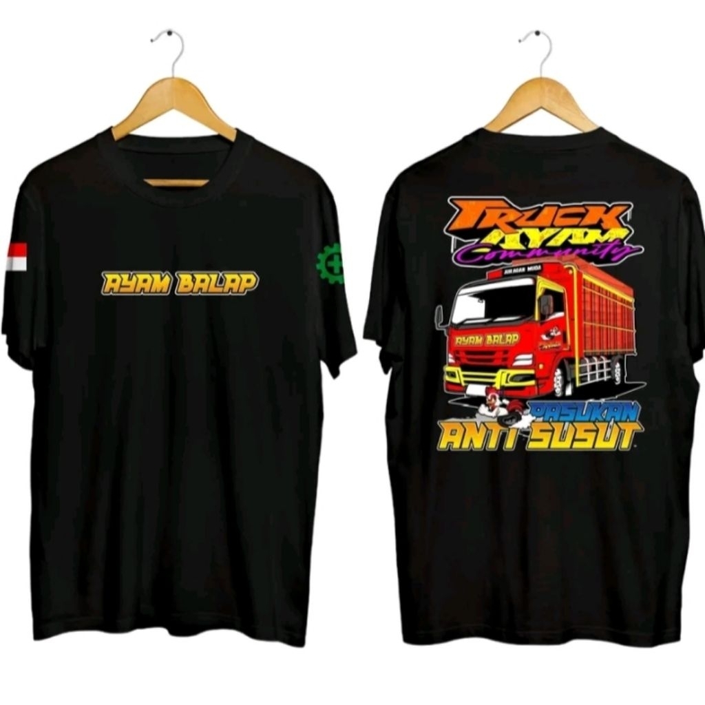 Kaos T shirt Truck Ayam
