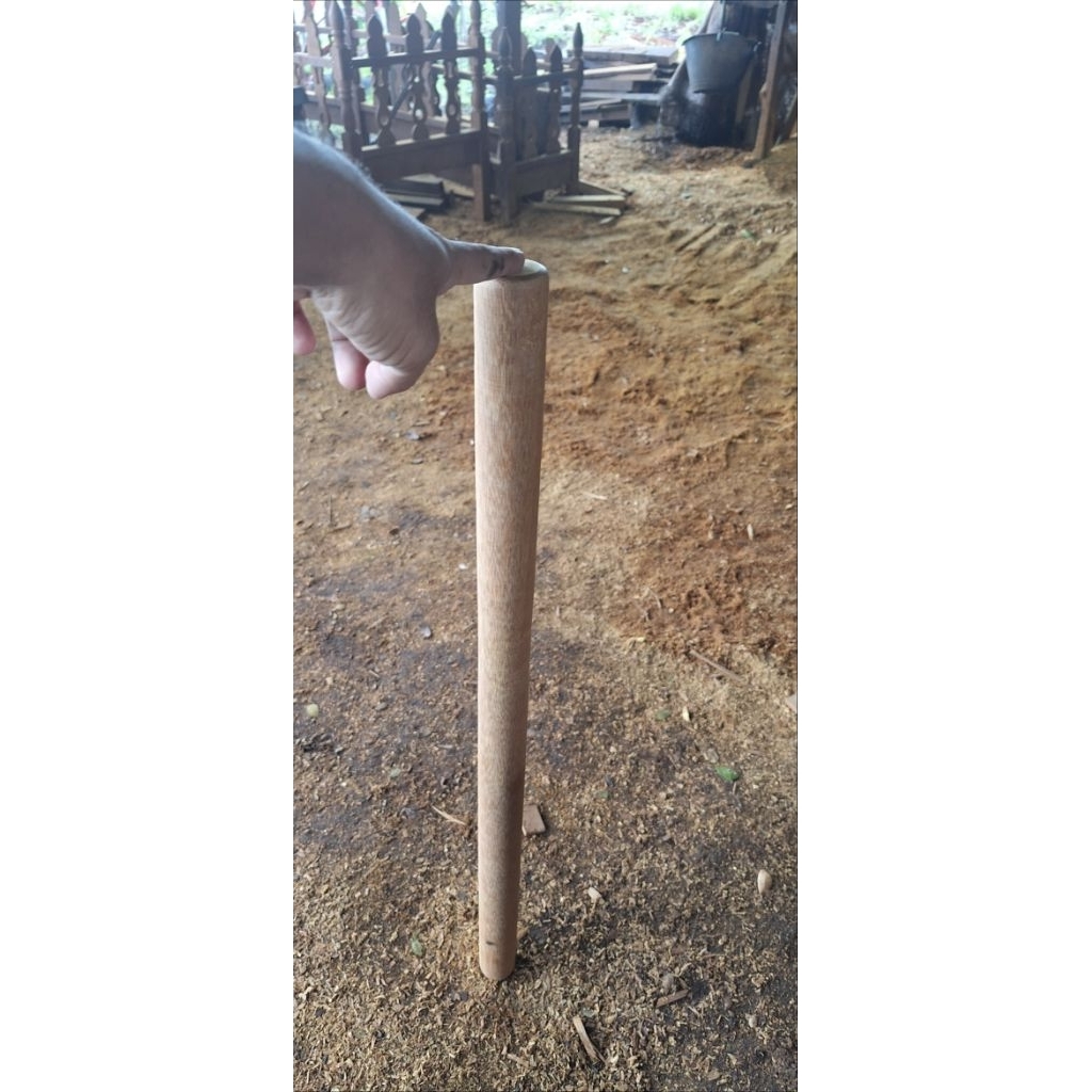 tongkat kayu ulin,bela diri , 4 cm