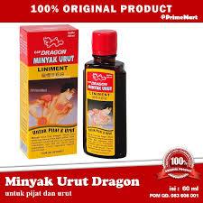 Minyak Urut Liniment Cap Dragon 60ml / Minyak Urut Dragon