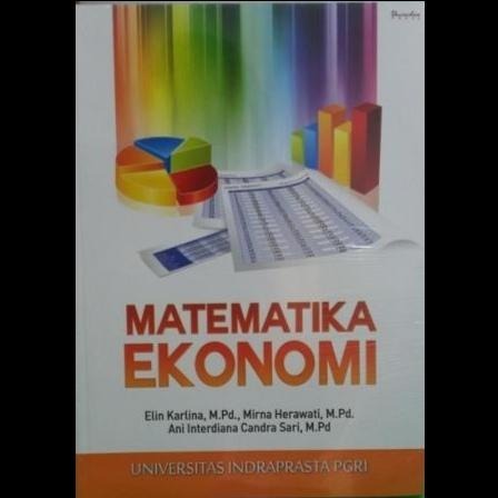 Buku Matematika Ekonomi (Ekonomi)