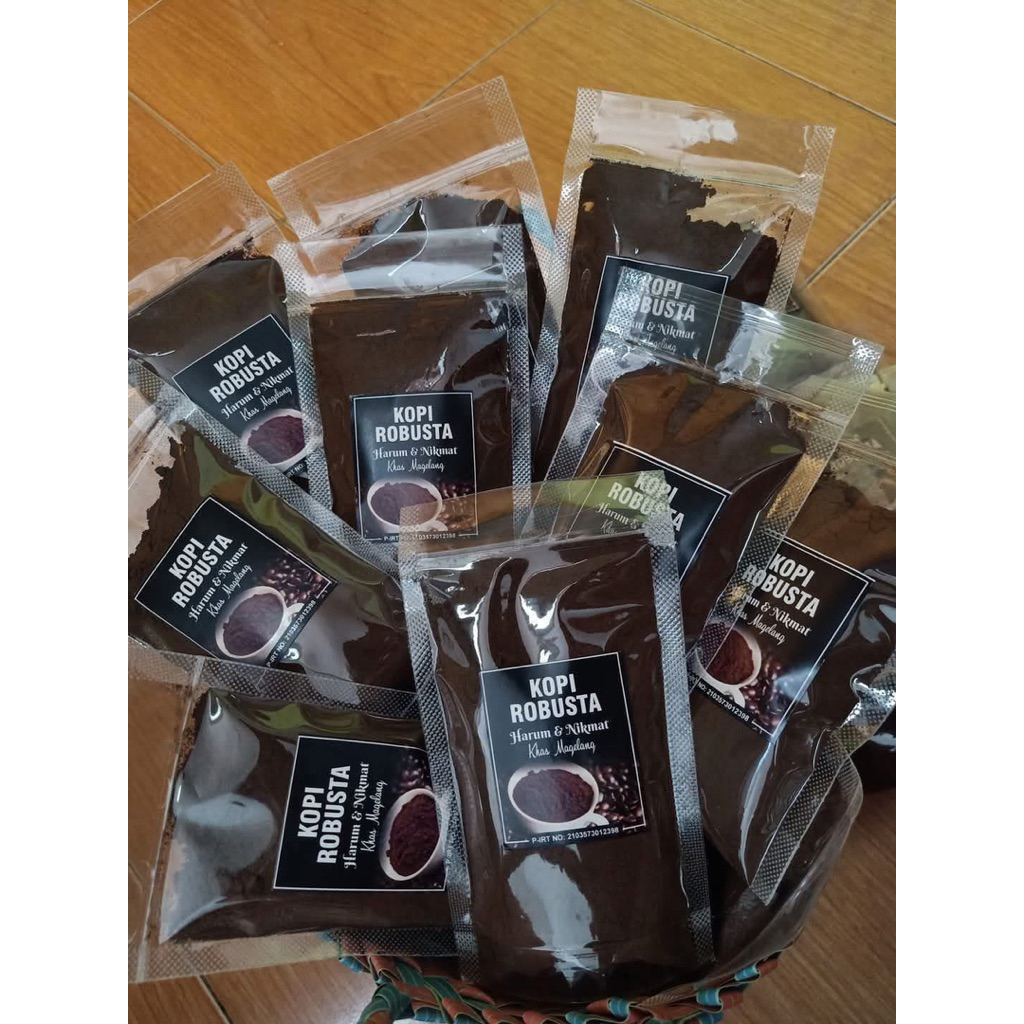 

Kopi Bubuk Robusta Khas Magelang 100gr