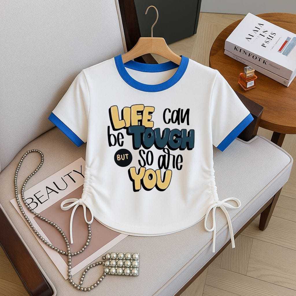 baju  Crop Top Anak Perempuan Baju Crop baju anak cewek Usia 1 - 12 Tahun