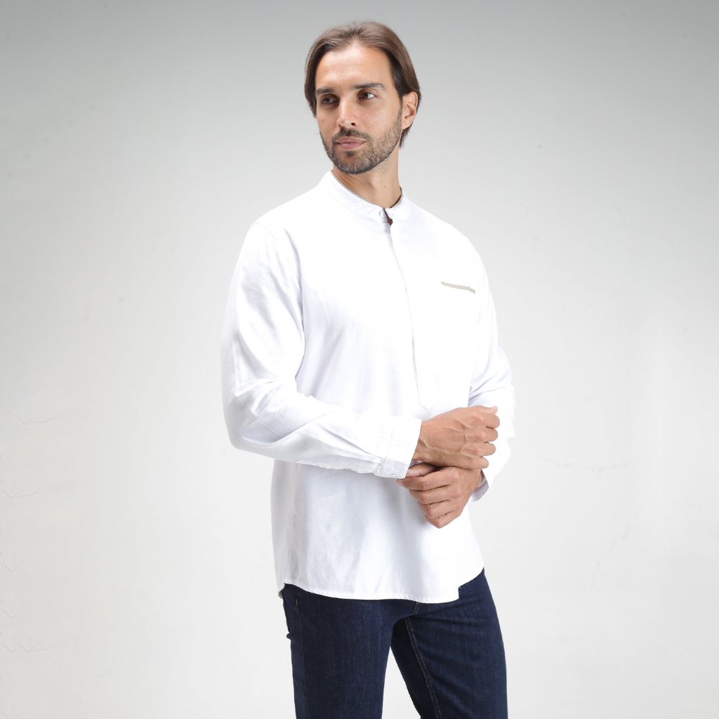 GABRIELLE KEMEJA KOKO LENGAN PANJANG REGULAR FIT BACC584K0125