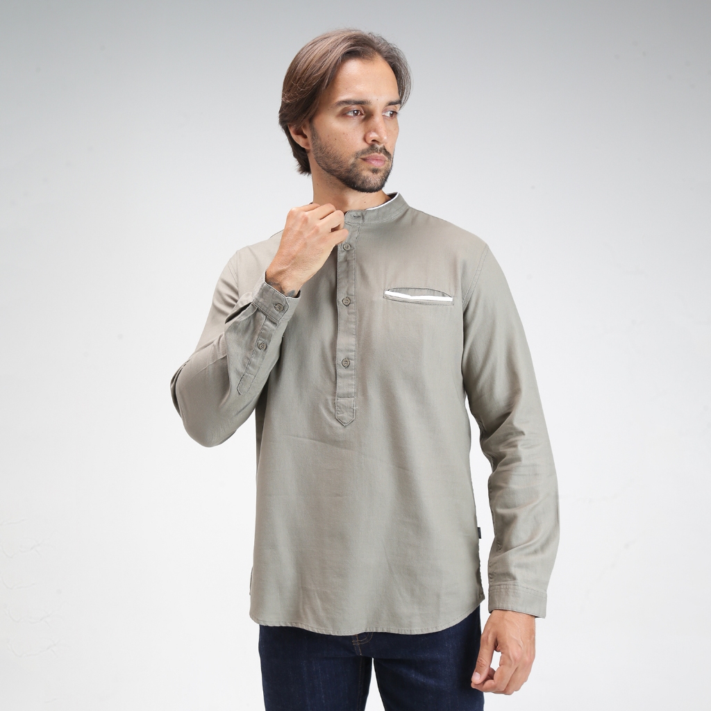 GABRIELLE KEMEJA KOKO LENGAN PANJANG REGULAR FIT BACC584H0125