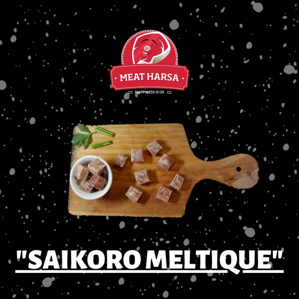 

Beef Saikoro Meltique Premium 500gr - Meatharsa
