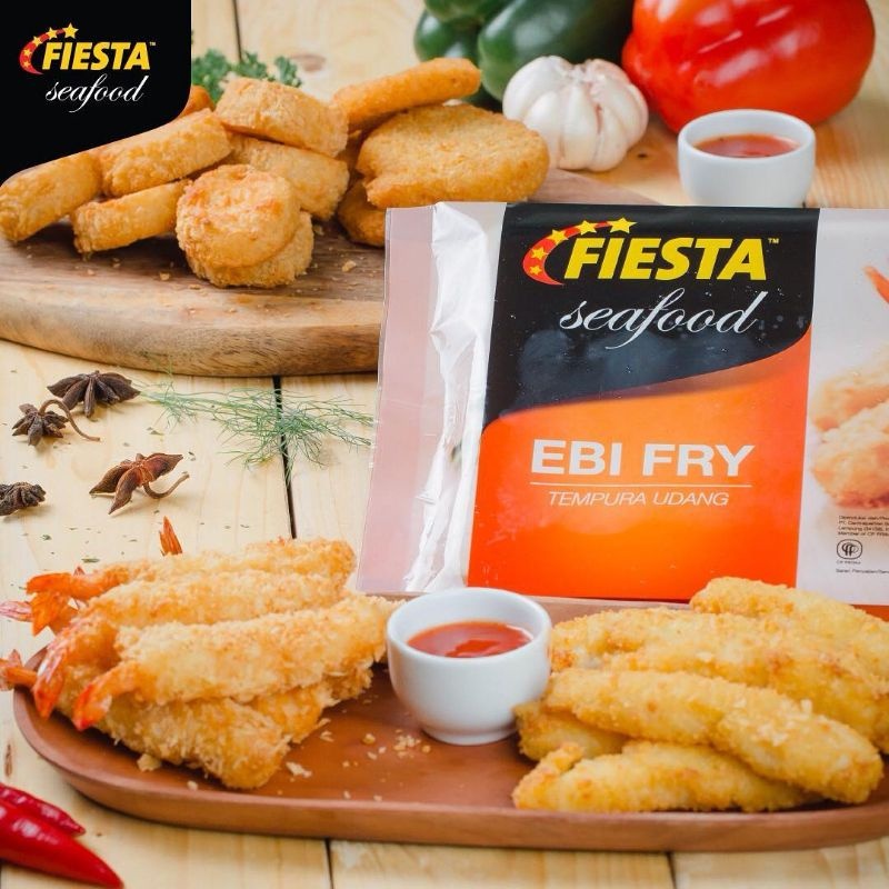 

Fiesta Ebi fry 160gr | Udang Goreng Tepung Fiesta