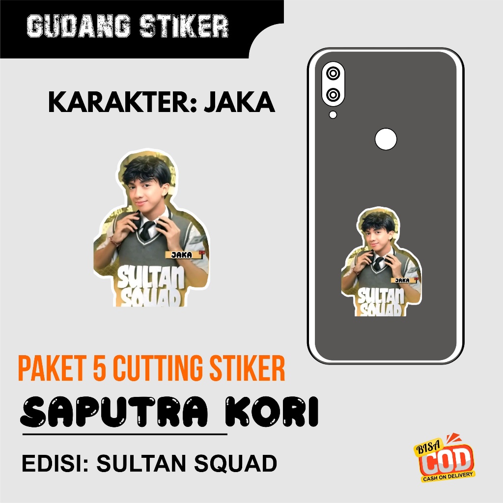 

Paket Stiker Cutting SAPUTRA KORI - Karakter jaka isi 5 Biji