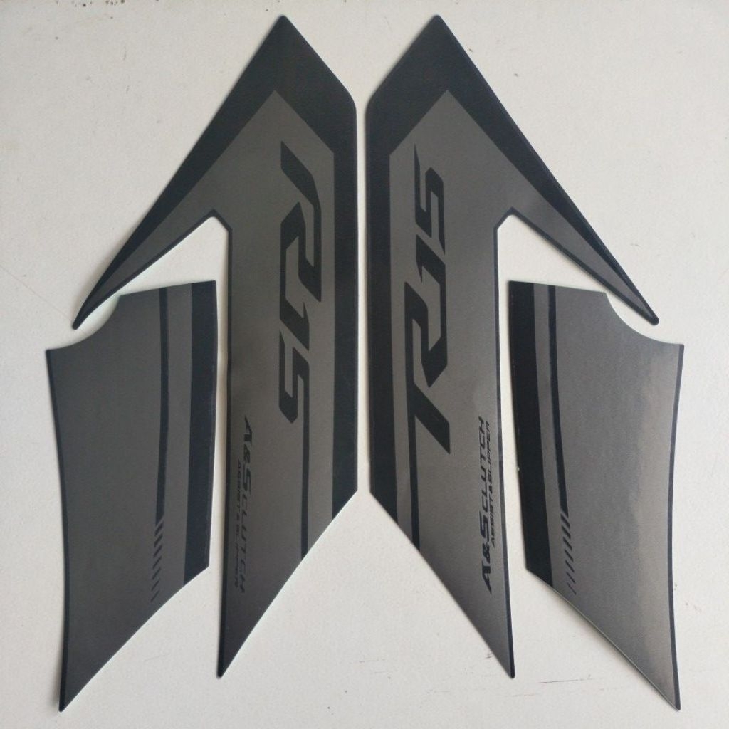 Striping Yamaha R15 Conected 2025 Lis Hitam Standar