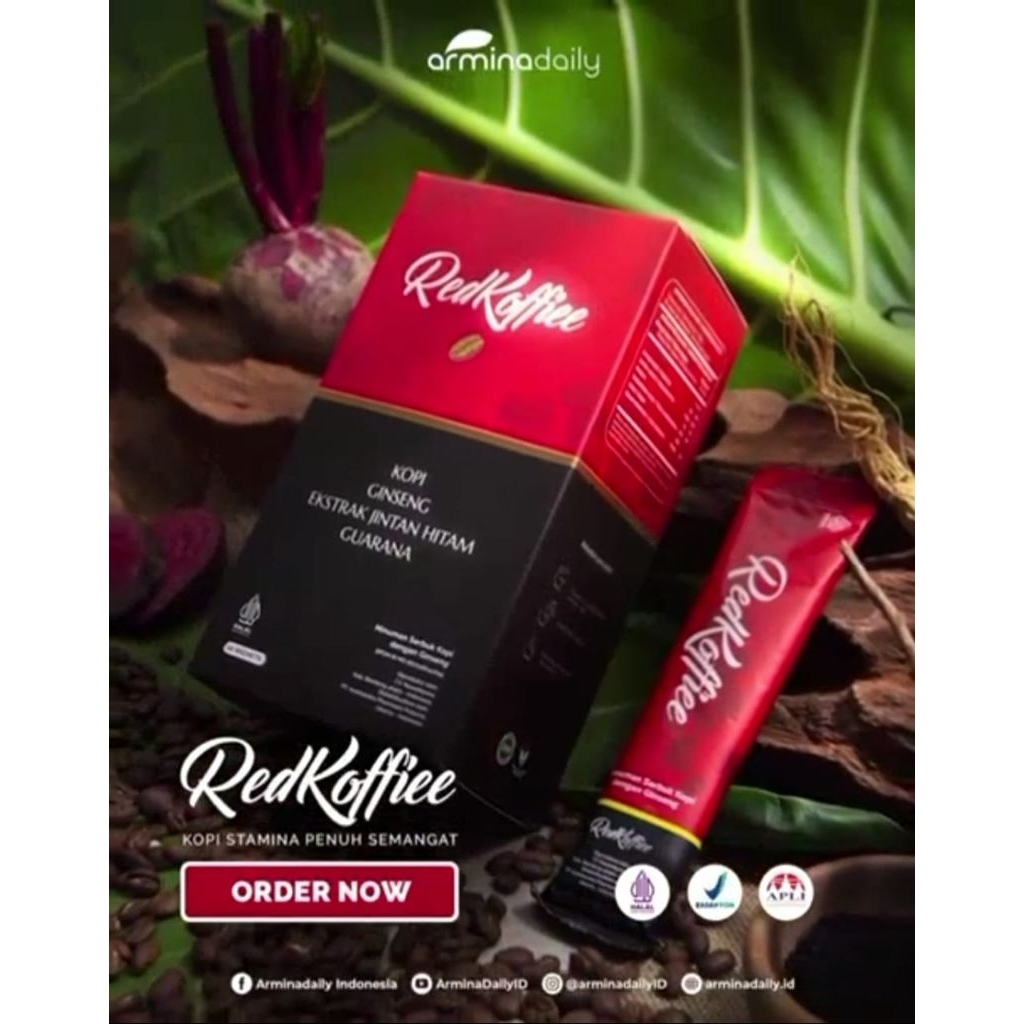 

Red koffie original kopi merah