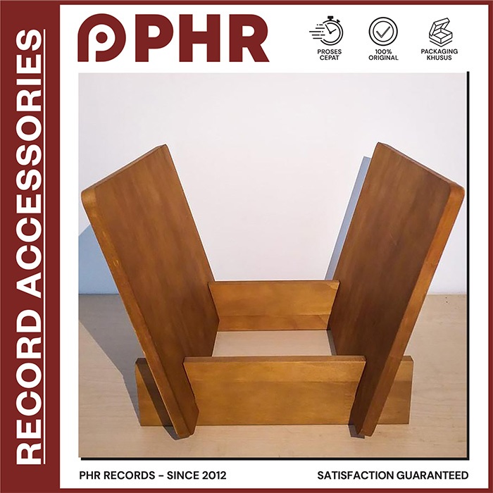 VINYL WOODEN STORAGE - Rak/Crate Penyimpanan PIRINGAN HITAM