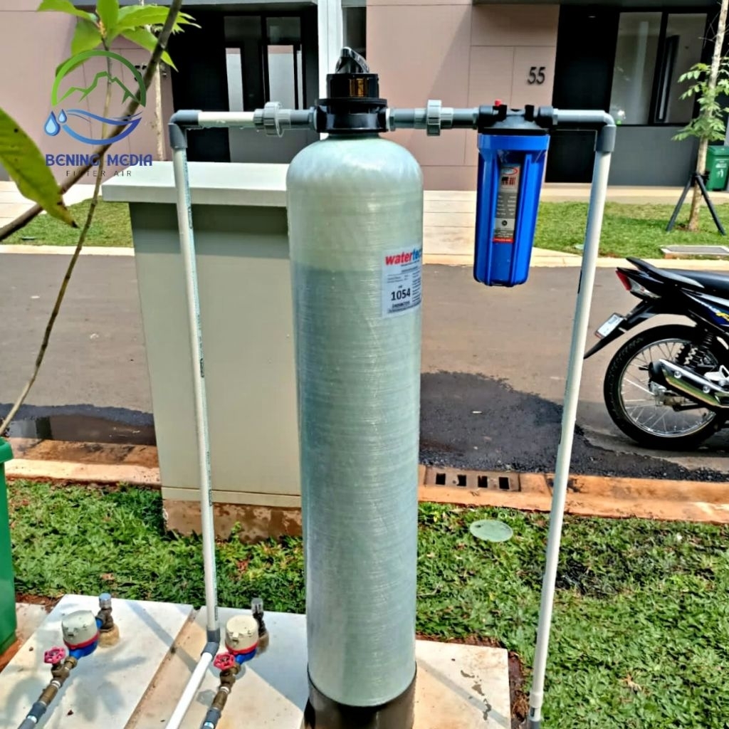 FILTER AIR SUMUR BOR KERUH - ZAT BESI - KERUH - PAKET INSTALASI FILTER AIR
