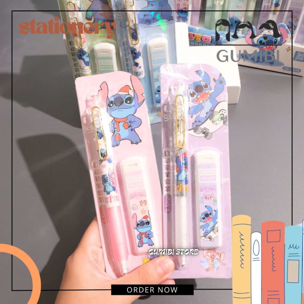 

PENSIL MEKANIK STITCH PENSIL SET MEKANIK STITCH PENSIL MEKANIK FREE REFILL PENSIL STITCH PENSIL MOTIF LILO STITCH TERMURAH GUMIBI STORE