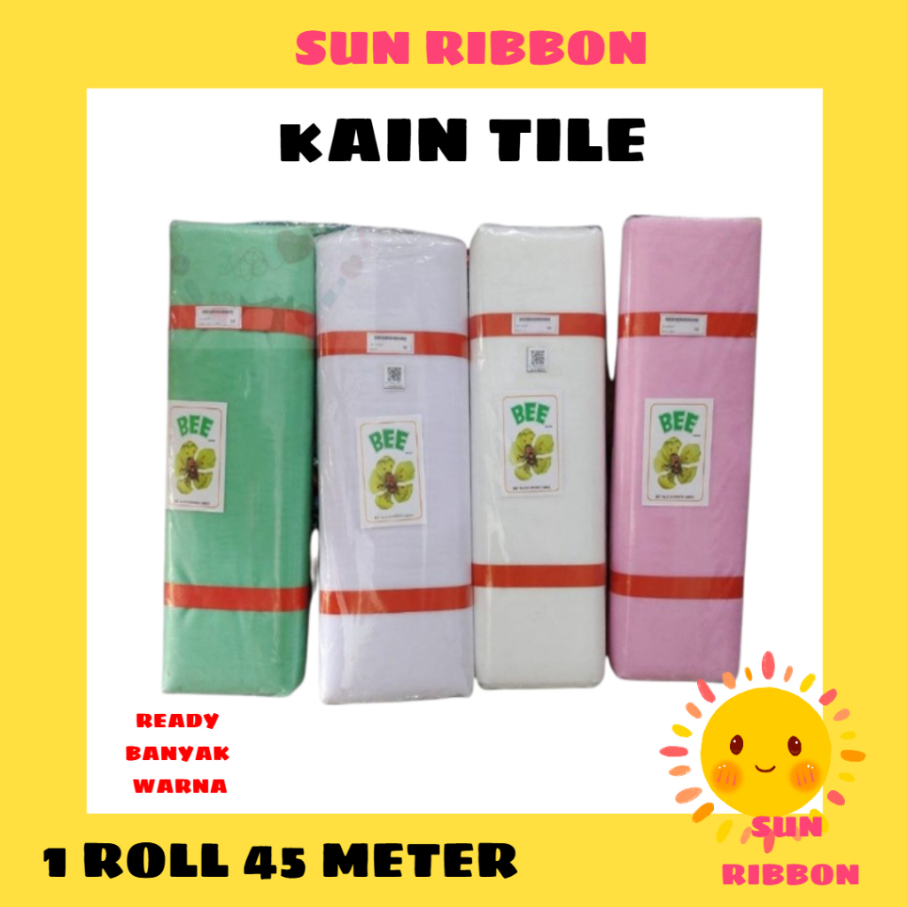 KAIN TILE HALUS GULUNGAN  1 ROLL 45 METER