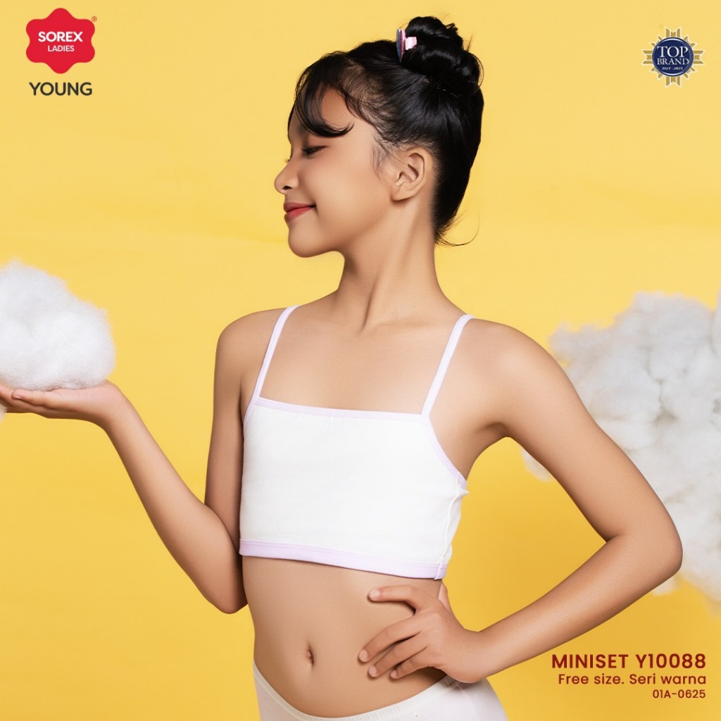 Sorex Young Miniset Anak Remaja Step 1 Freesize Tanpa Kawat Airyl Y 10088