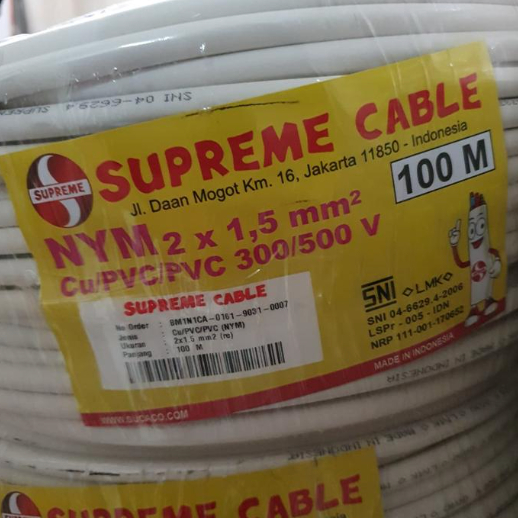 Kabel SUPREME NYM 2X1.5 mm Per Meter