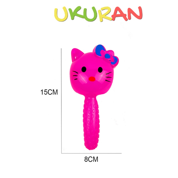 Mainan gagang bayi karet silikon