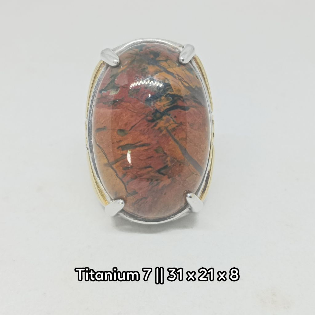 Akik Jasper Garut Merah.