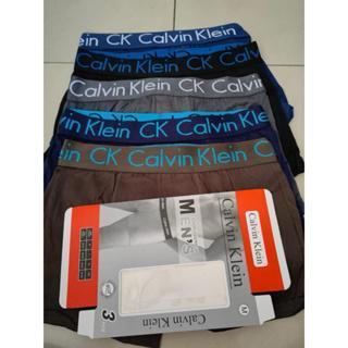 (3pcs) CD dewasa cowok boxer petak celana dalam boxer pria spandex IMPORT Branded