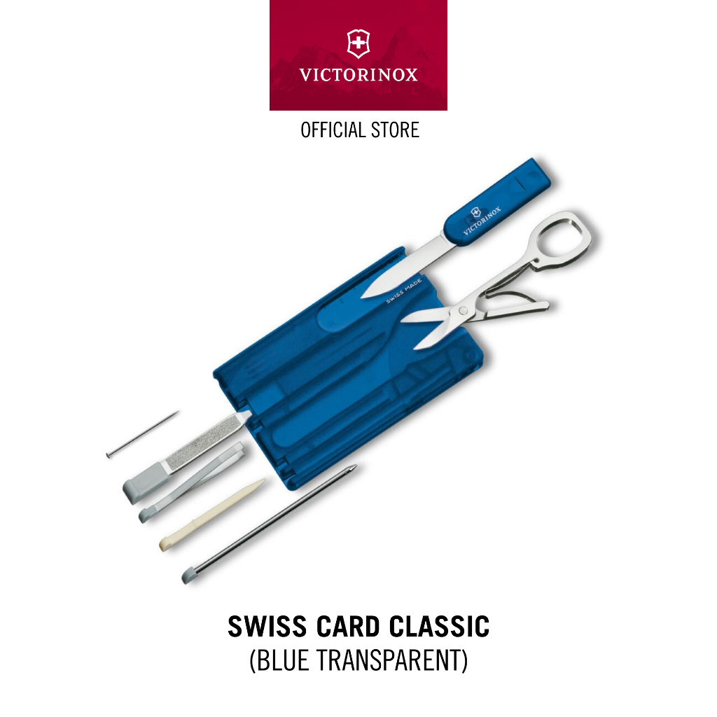 Victorinox Swiss Card Classic, [Pisau Multifungsi]  Swiss Army Knife™