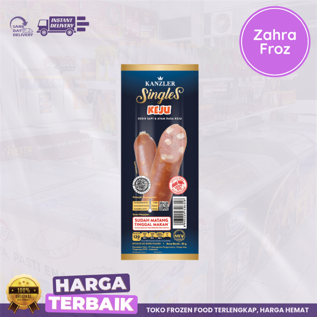 

KANZLER SINGLES KEJU 65 GR