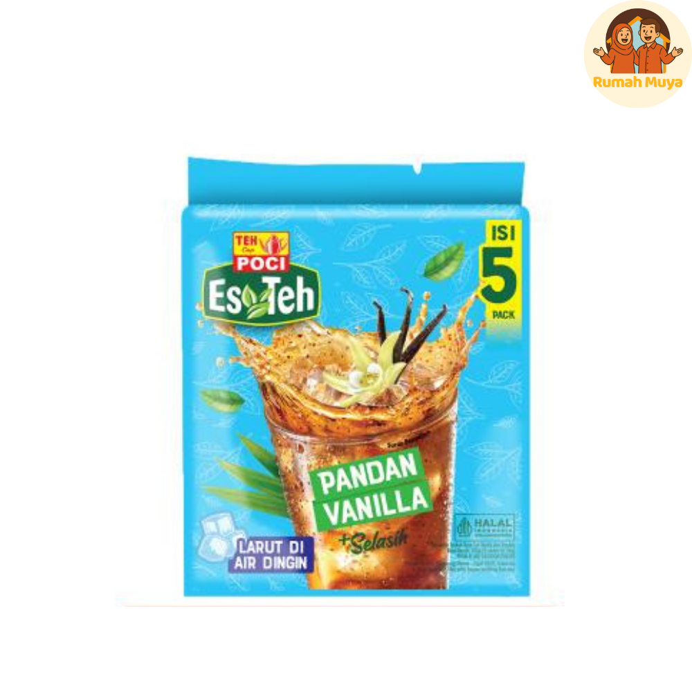 

Poci Es Teh Pandan Vanila + Selasih 5 sachet