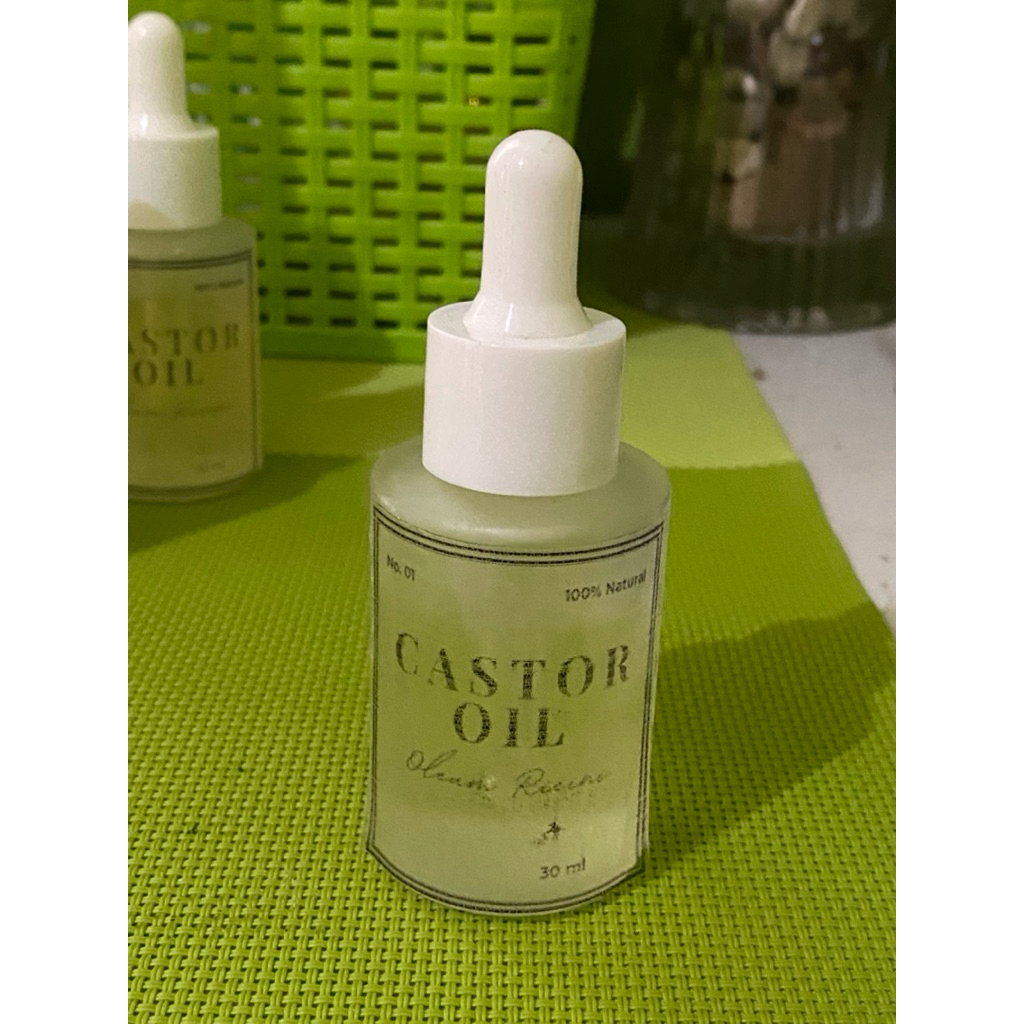 Castor Oil /Minyak Jarak/Carrier Oil/Cairan Pembawa/Perawatan Rambut Rontok Kulit Kering Anti Aging 