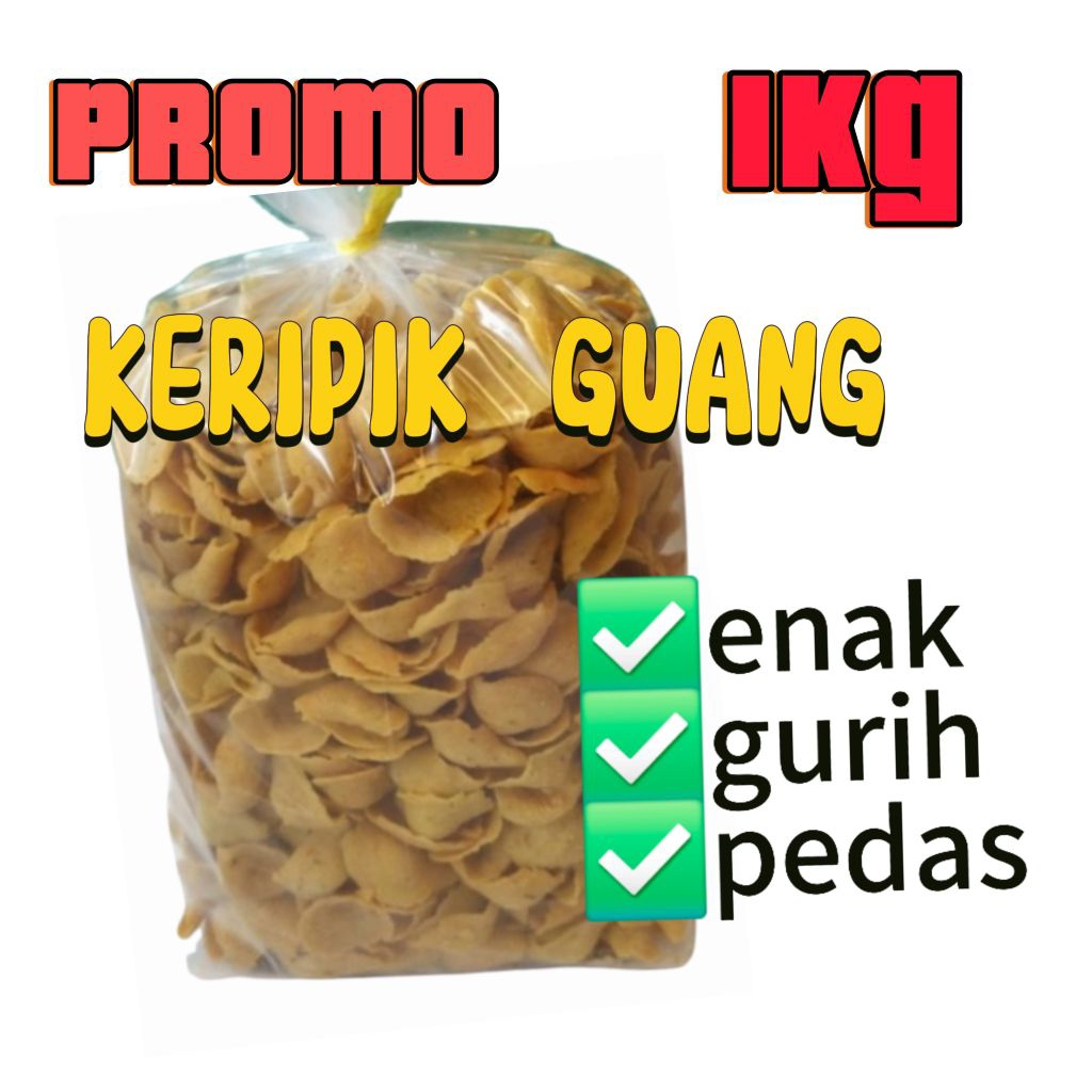 

[COD] KERIPIK GUANG (1kg)