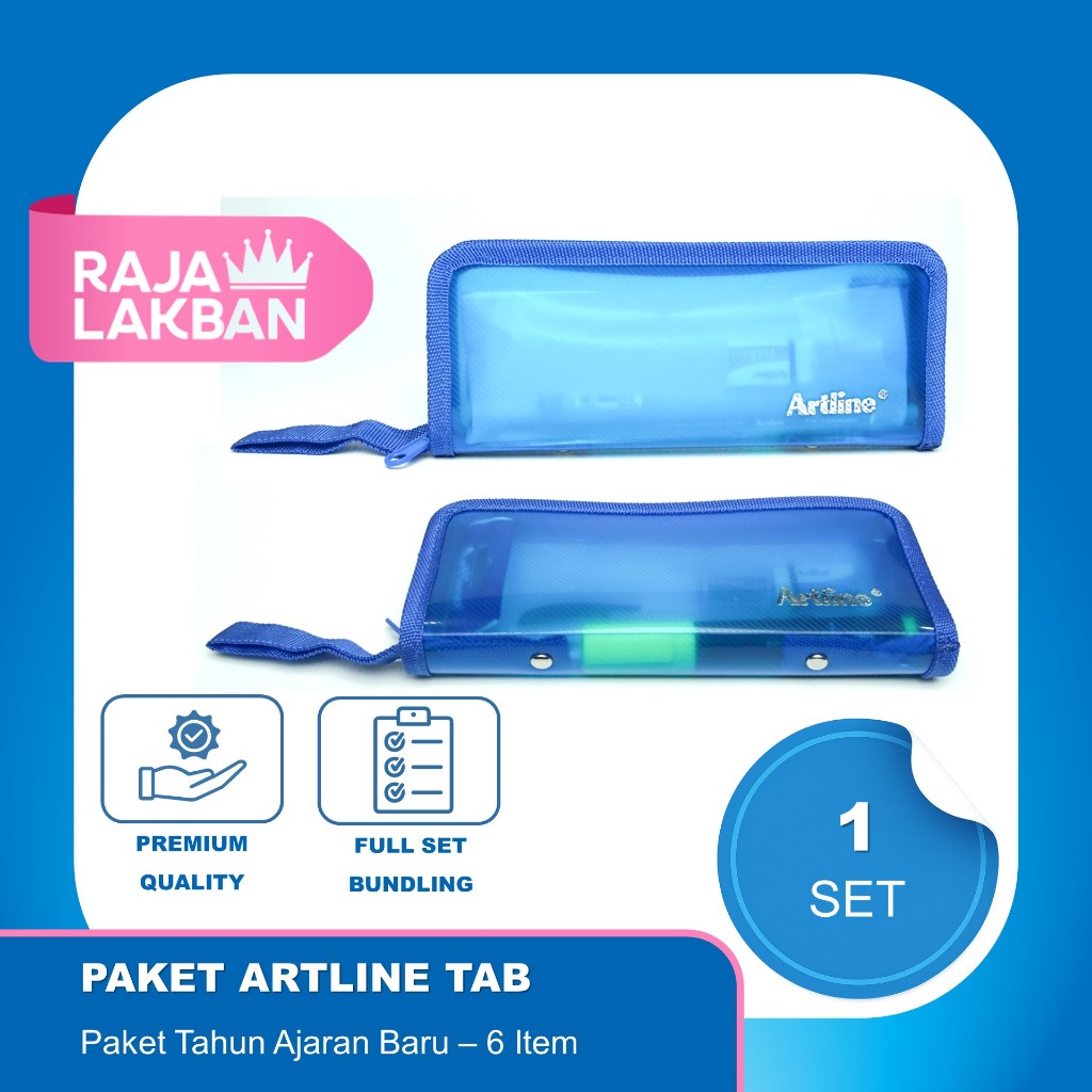 

Paket Bundling Artline TAB / Tahun Ajaran Baru Bonus Kotak Pensil - 6 Item