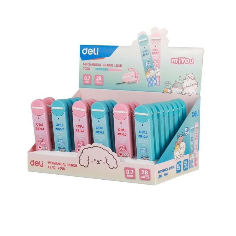 

DELI ISI PENSIL MEKANIK 0.5MM E7005 (PER TUBE)