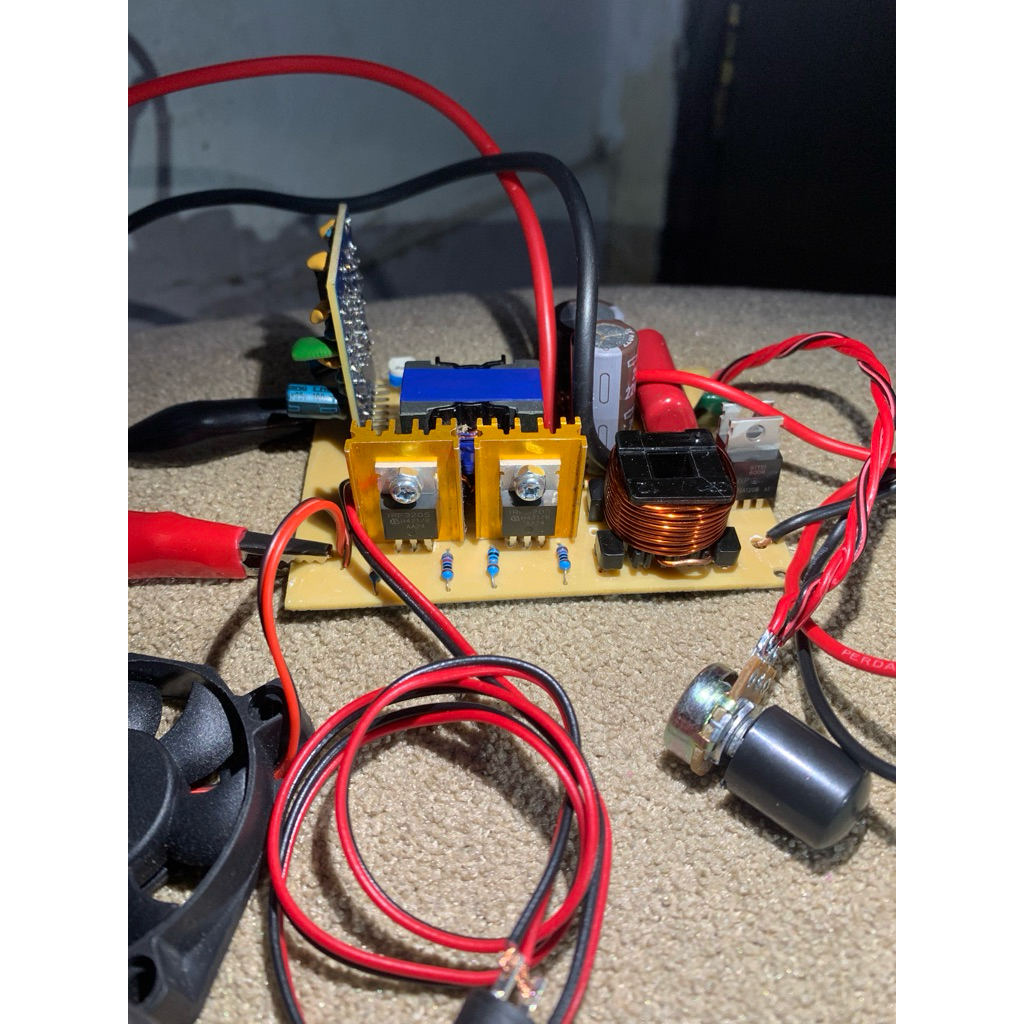 Inverter PDC 2fet mini proteksi aman adu stik dan Jaring