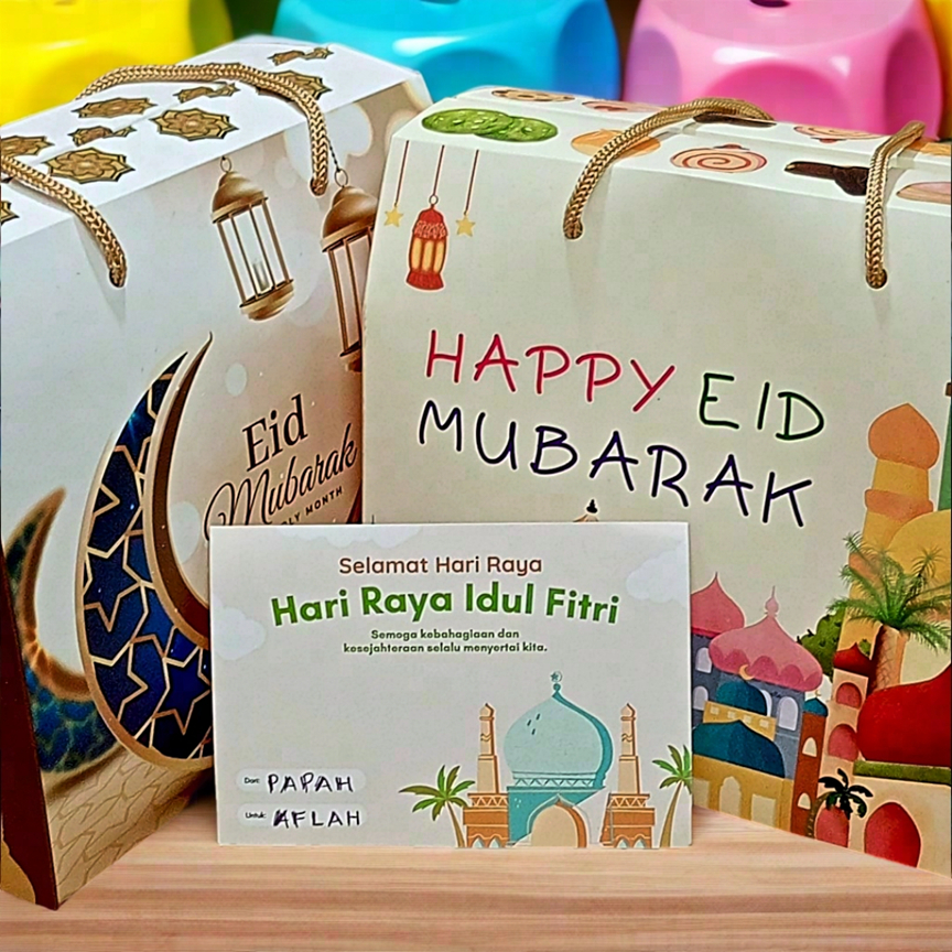 

Isi 5 Paper Bag Idul Fitri / LEBARAN 2025 / Goodie Bag Hampers Idul Fitri