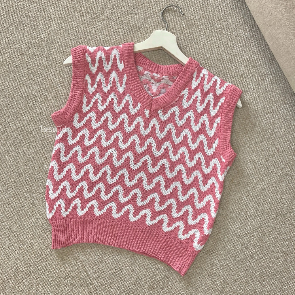 Tasa.id | Vest Rajut Premium Korea