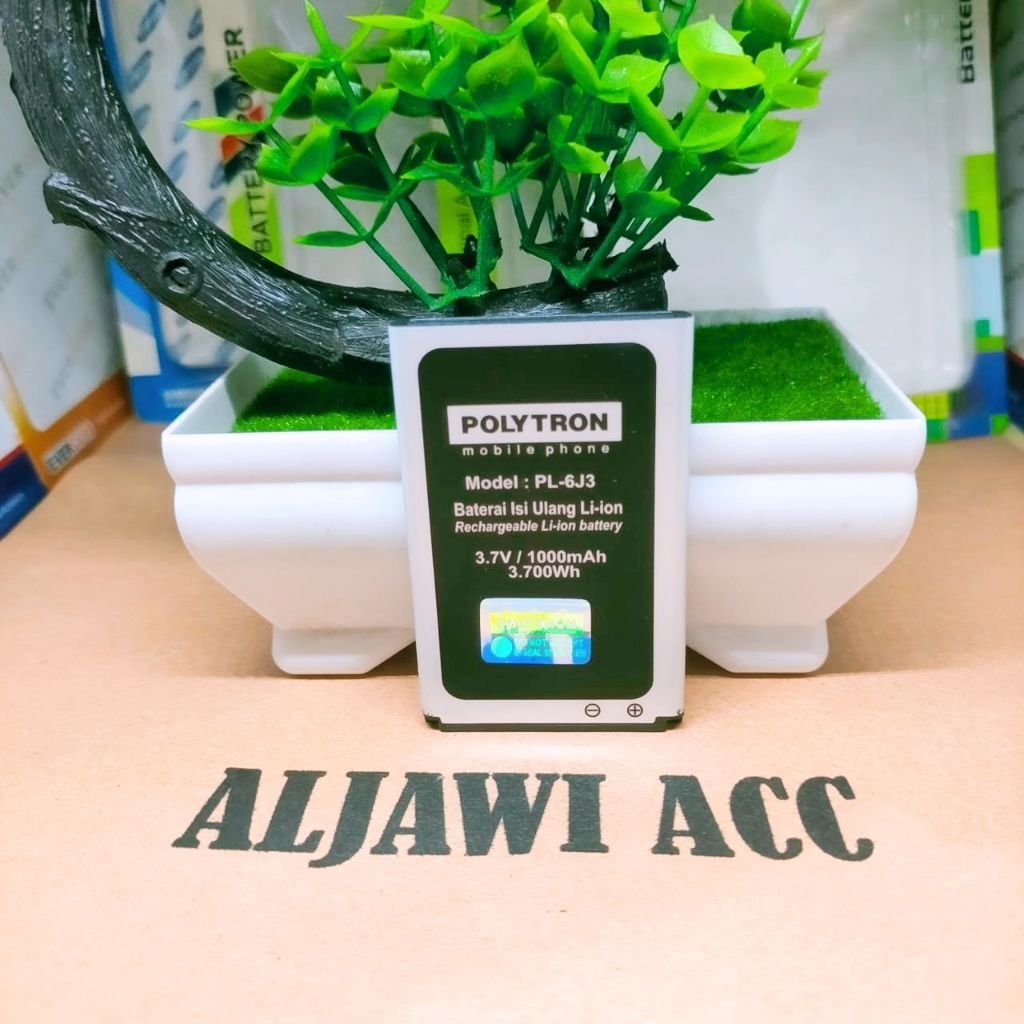 Baterai Batre Battery Polytron Candybar C242 C 242  PL-6J3 PL6J3 Original Battery Hp Polytron c242