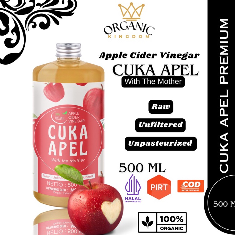 

Bisa Cod 5 ml Cuka Apel Organic Apple Cider Vinegar Keto Diet Detox Pelangsing Penurun Berat Badan